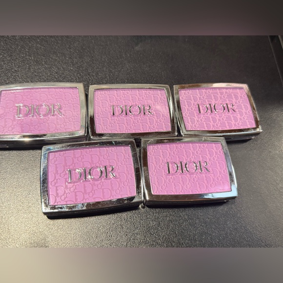 Bundle of 5- Dior Rosy Glow Blush Shade 063 Pink Lilac - Picture 1 of 4